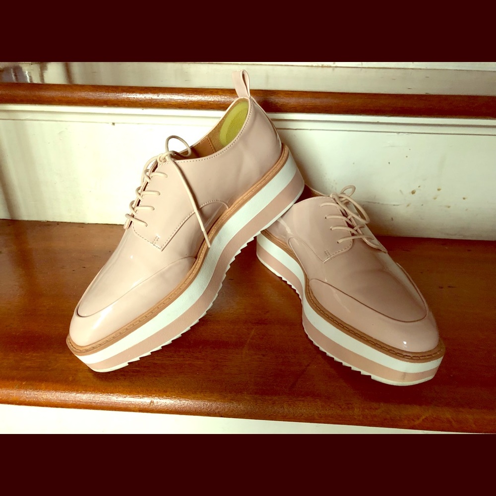 Zara platform oxfords